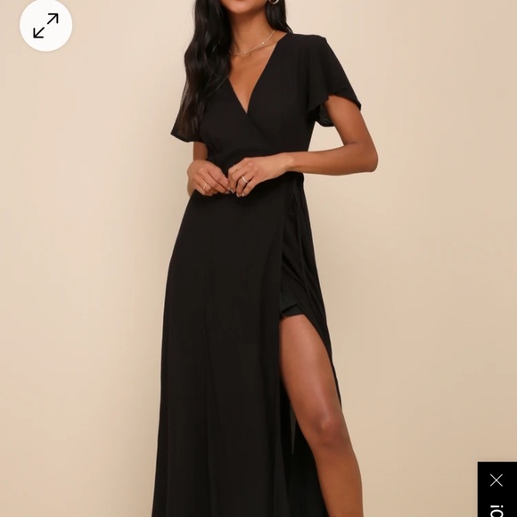 Lulus heart of marigold wrap dress - Picture 1 of 4